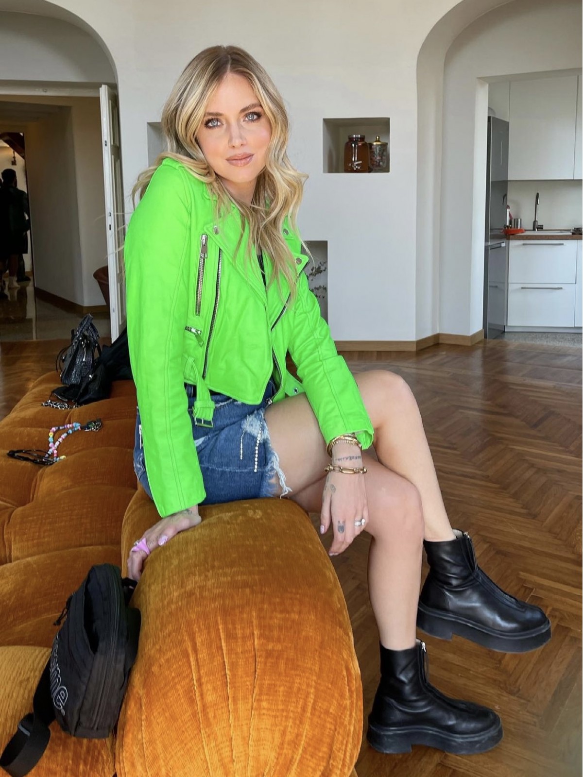 JACHETA BIKER SCURTA