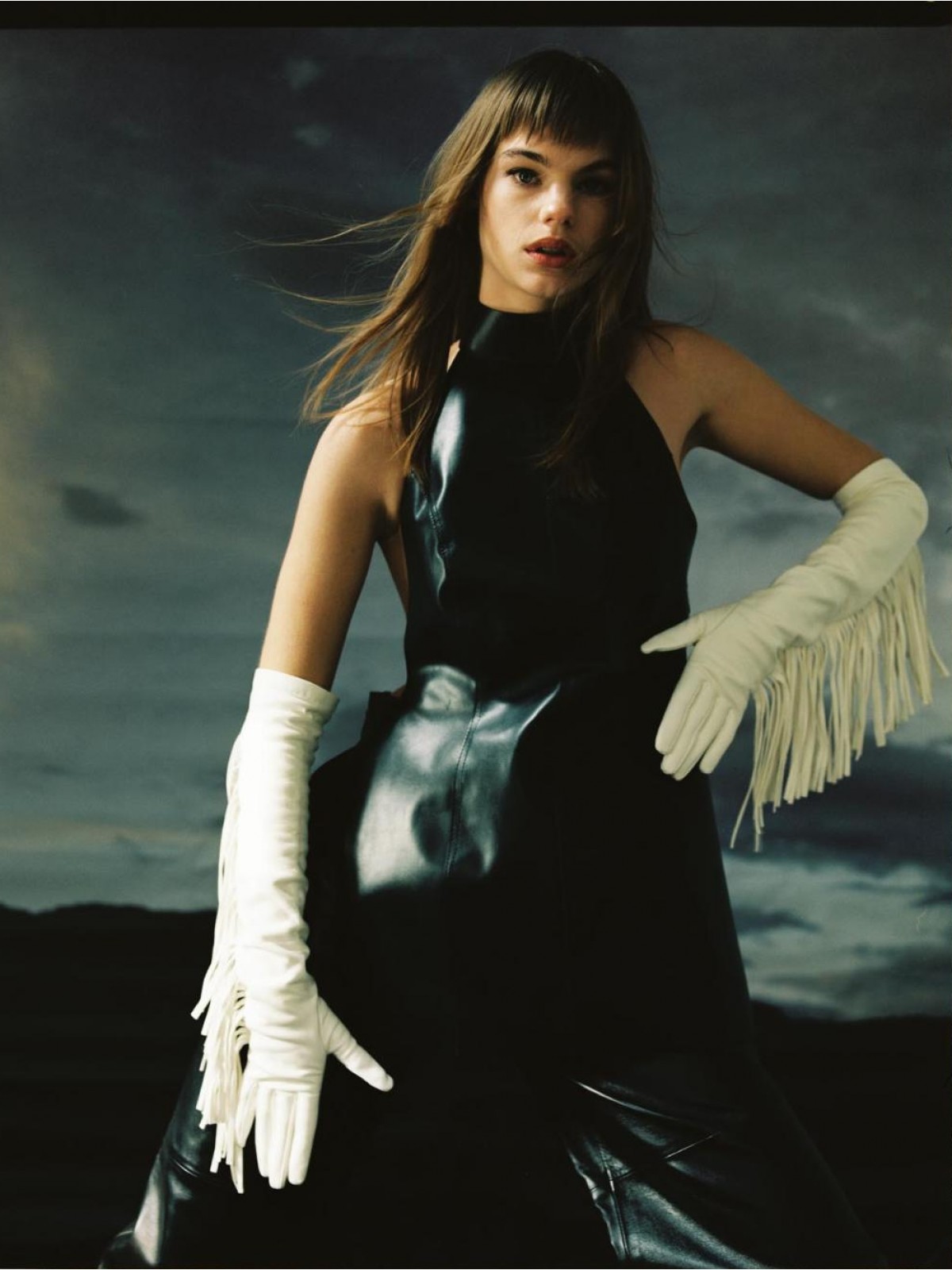 MANUSI LUNGI CU FRANJURI