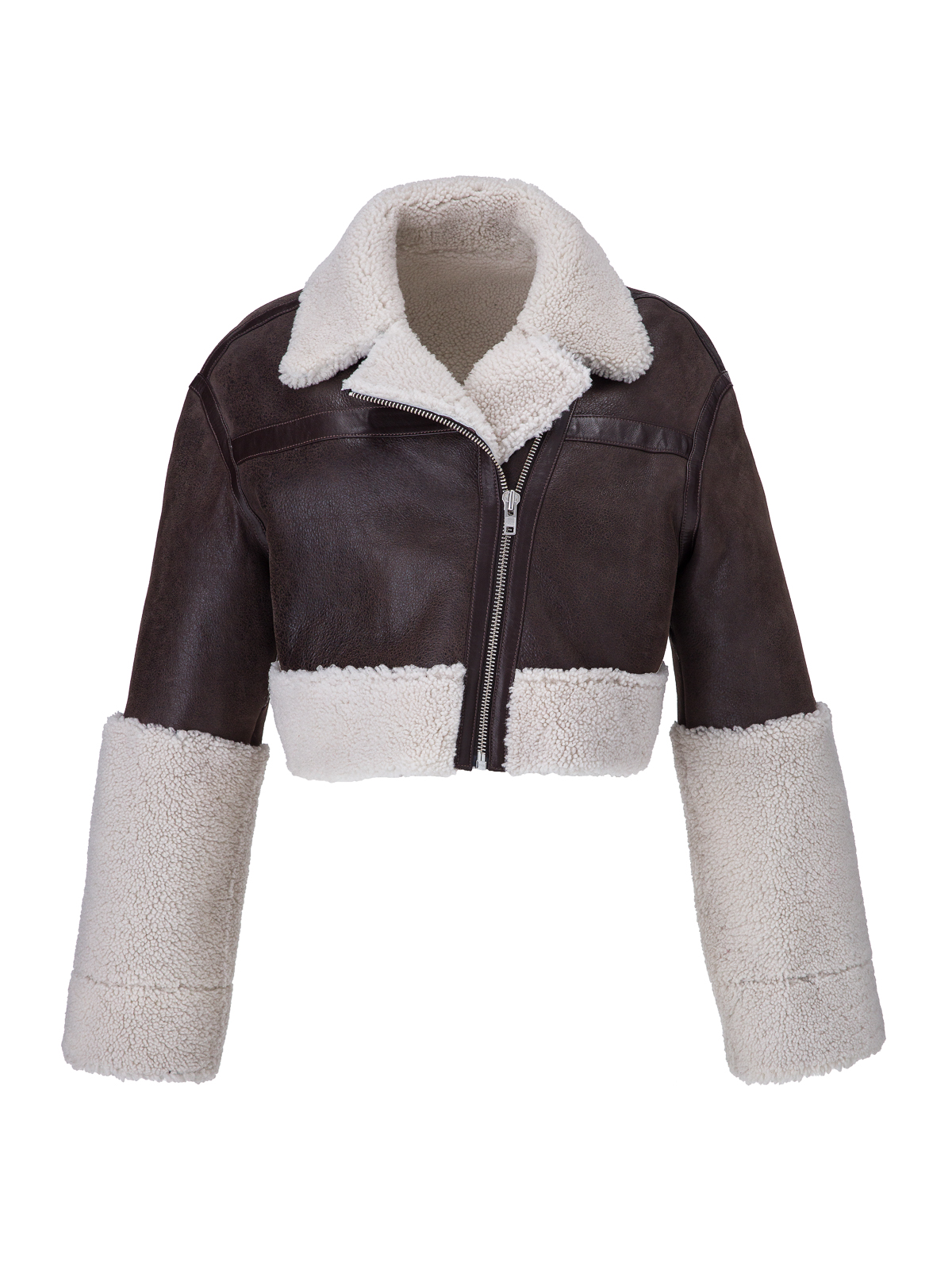 NIDA SHEARLING BOMBER