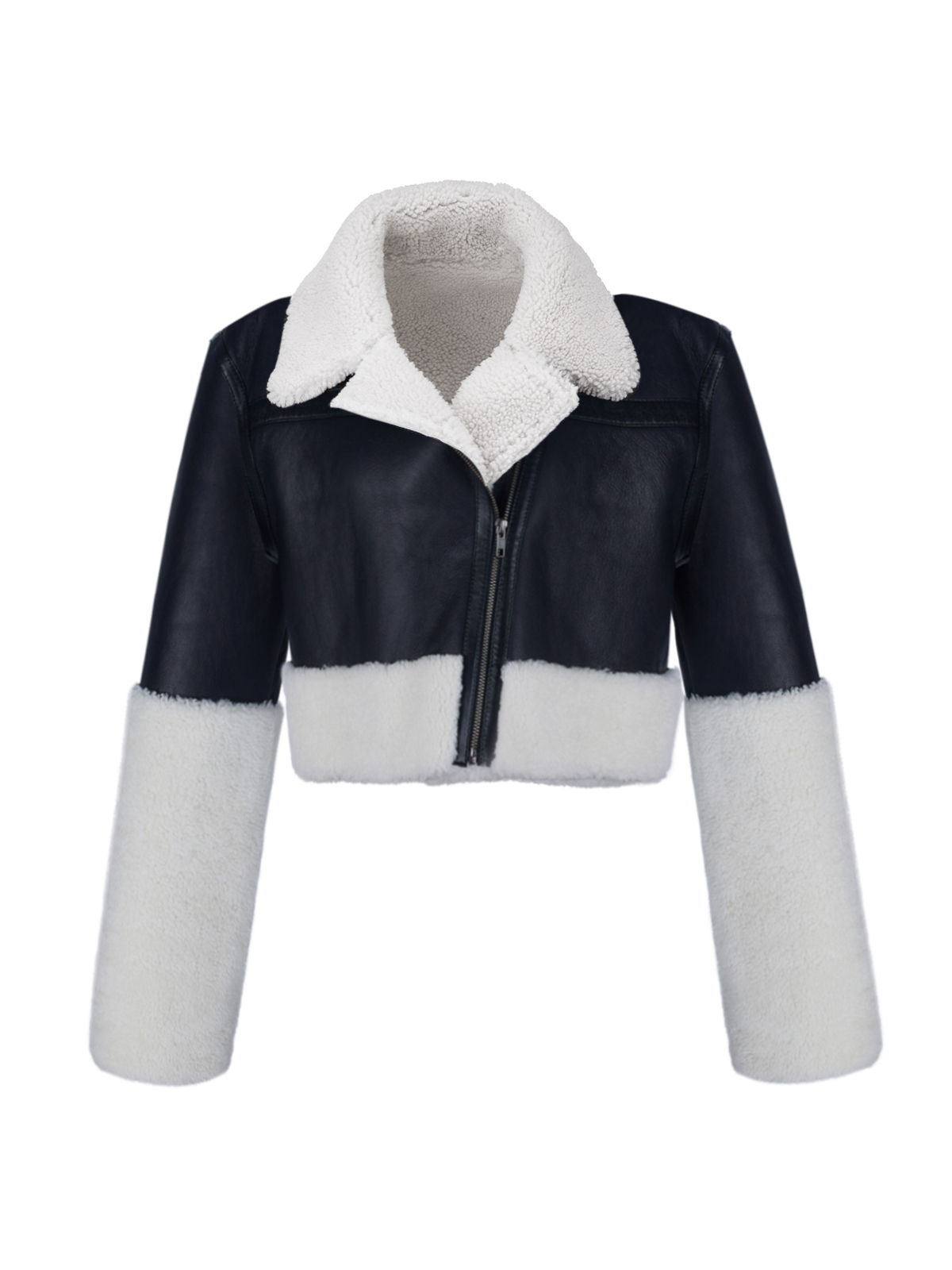 NIDA SHEARLING BOMBER