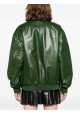 LEATHER BOMBER JACKET