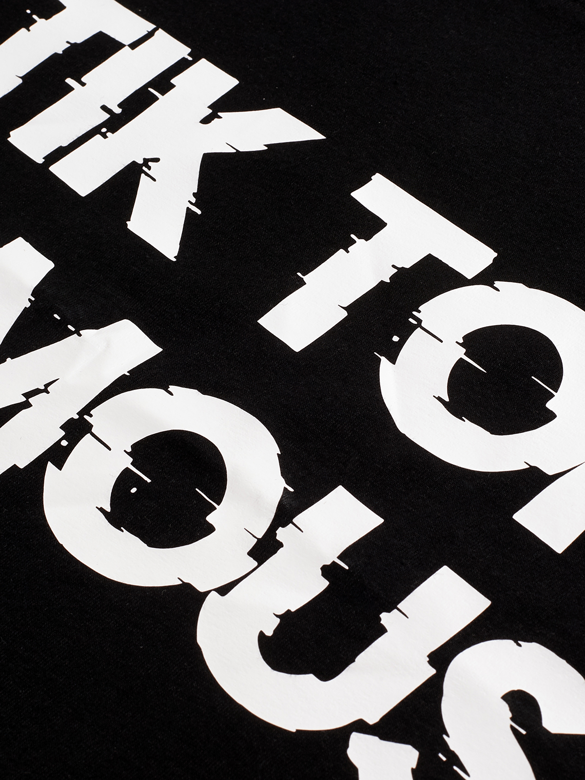 TIK-TOK CROP  T SHIRT