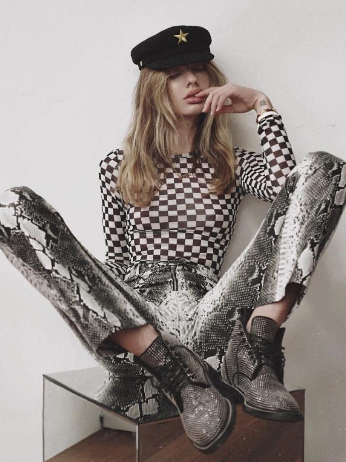 MANOKHI BY TOUKITSOU  GREEK FISHERMAN HAT