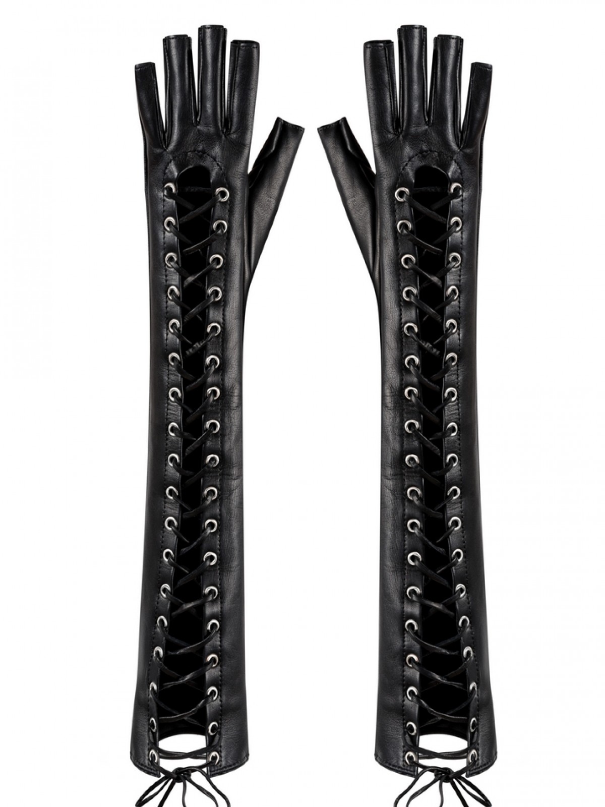 FINGERLESS LONG GLOVES