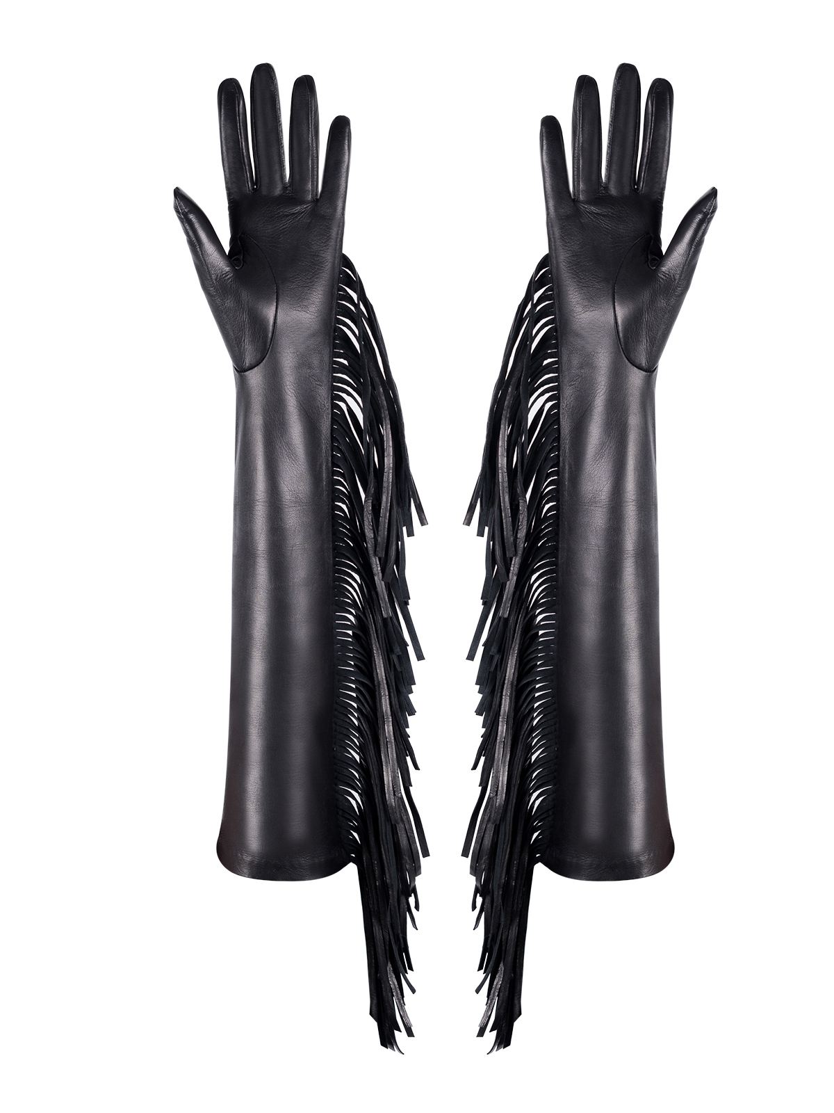LONG FRINGED GLOVES