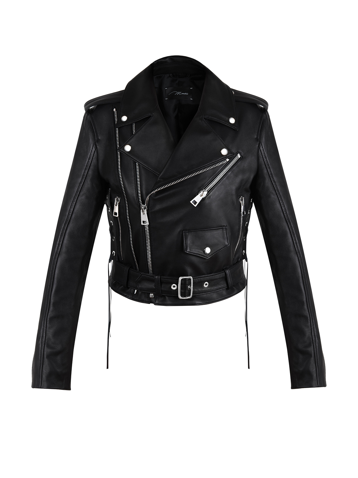 CROPPED  BIKER  JACKET