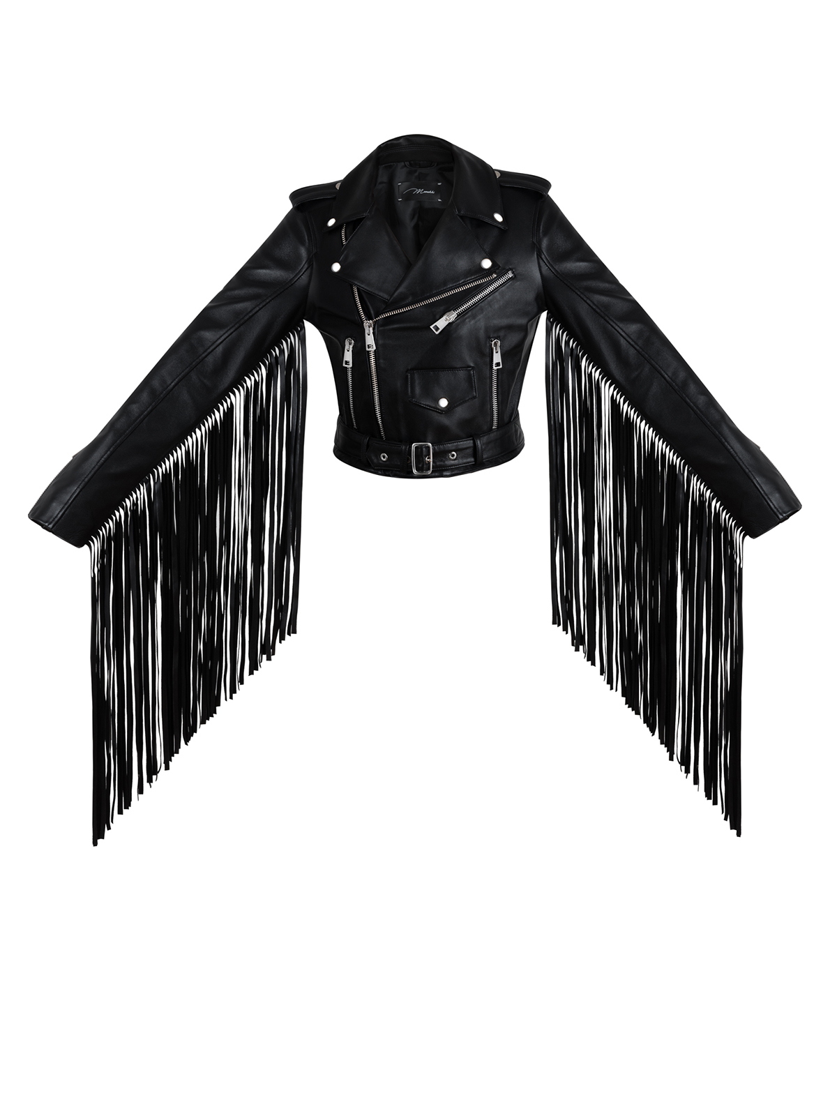 FRINGE CROPPED MOTO