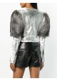 FOX FUR BIKER JACKET