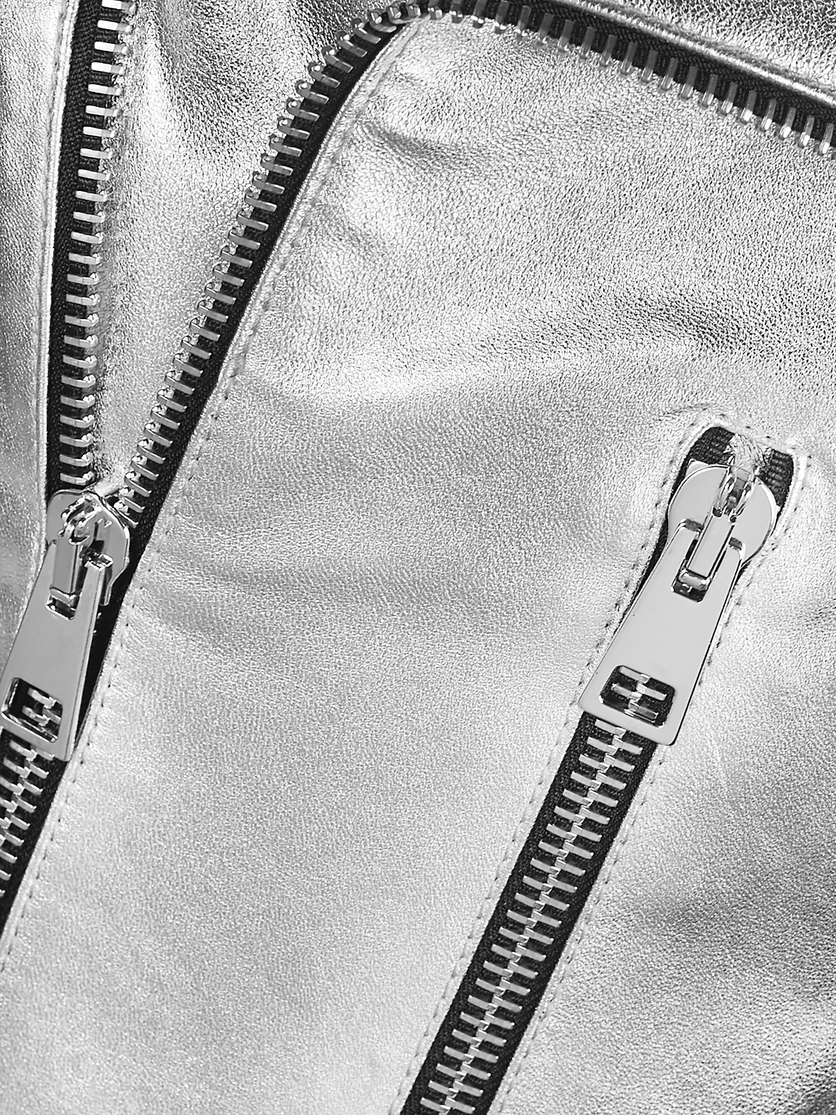 FOX FUR BIKER JACKET